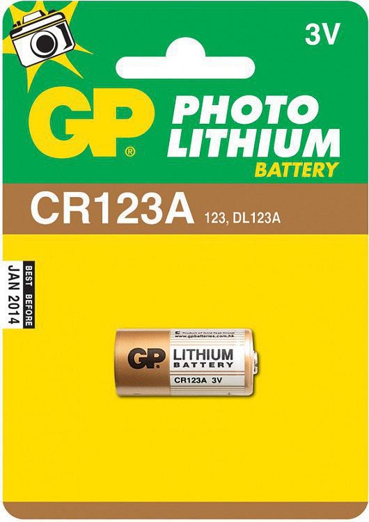 B1501 Baterie GP CR123A  - Baterie B1501